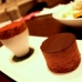 Cold chocoolate souffle & chocolate mousse hong kong Rice Paper