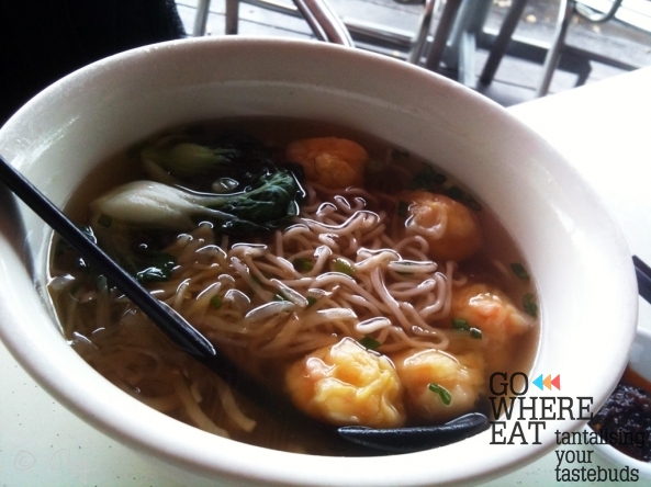 La Mien with Pork Dumpling La Mien with Pork Dumpling
