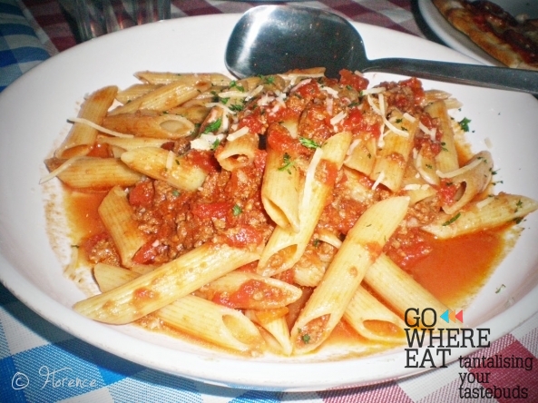 Penne Bolognese Penne Bolognese