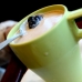 hot milk tea with pearls