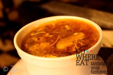 Fake shark fins soup Fake shark fins soup