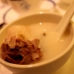 Almond soup with pork\'s lung