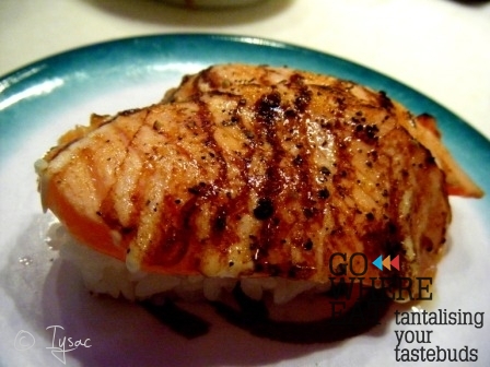 grilled salmon with black pepper grilled salmon with black pepper