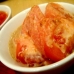 Tomato salad with japanese dressing Tomato salad with japanese dressing