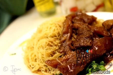 Dry beef briskets noodles Dry beef briskets noodles