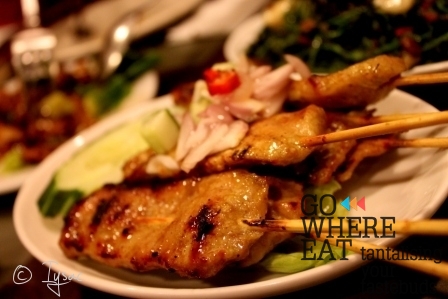 Pork satays Pork satays
