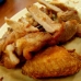 Fried pork chops 炸豬扒 and fried chicken wings 炸雞翼 Fried pork chops 炸豬扒 and fried chicken wings 炸雞翼