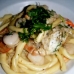Crab and seafood pasta