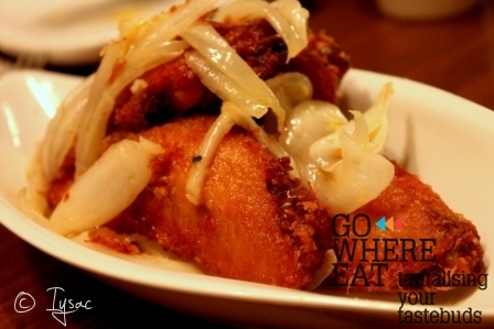 Butter chicken wings Butter chicken wings