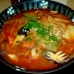 Spicy seafood noodles soup