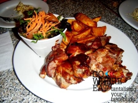 BBQ Ribs and wings