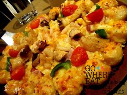 Garoupa Cheesy Volcano Garoupa Cheesy Volcano