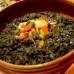 Squid Ink Risotto with Seafood
