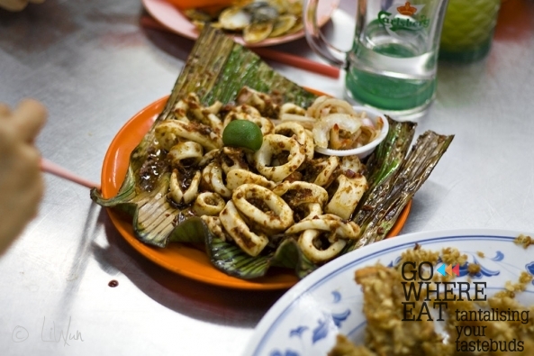 grilled squid grilled squid
